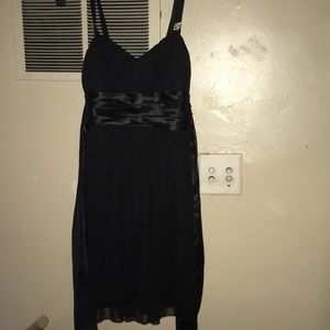 Black formal dress